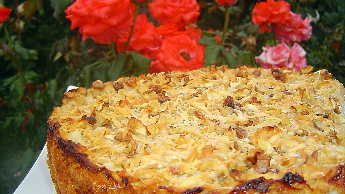 Яблочный пирог болгарский