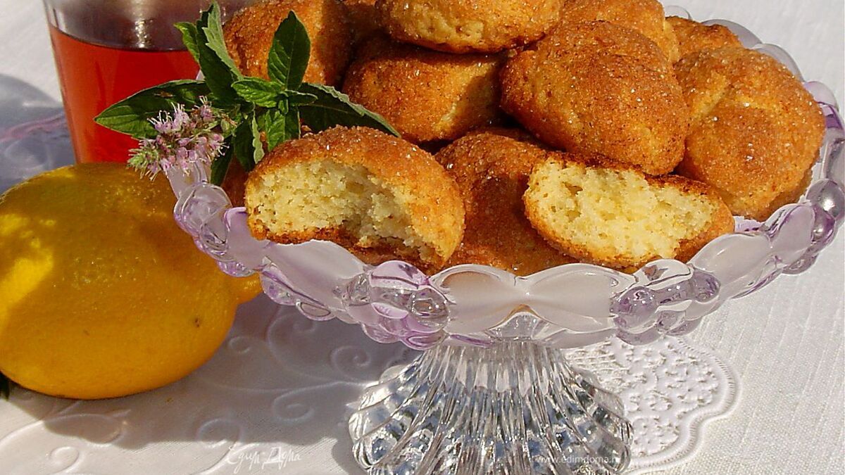 Быстрое печенье в корично-сахарной панировке