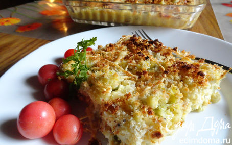 Рецепт Цветная капуста под молочным соусом