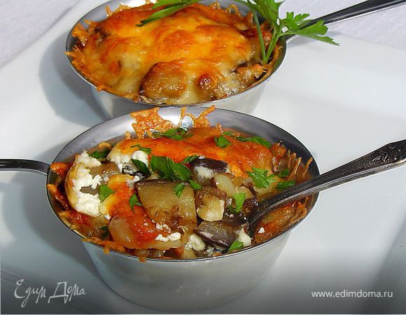 Баклажановый жульен Баклажановый жульен