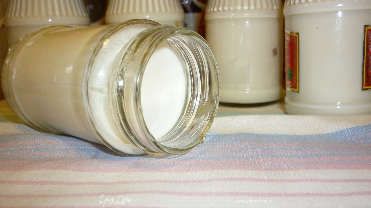 йогурт в мультиварке "мечты сбываются"