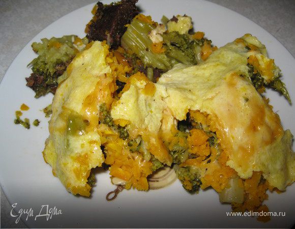 Брокколи с печенкой Брокколи с печенкой