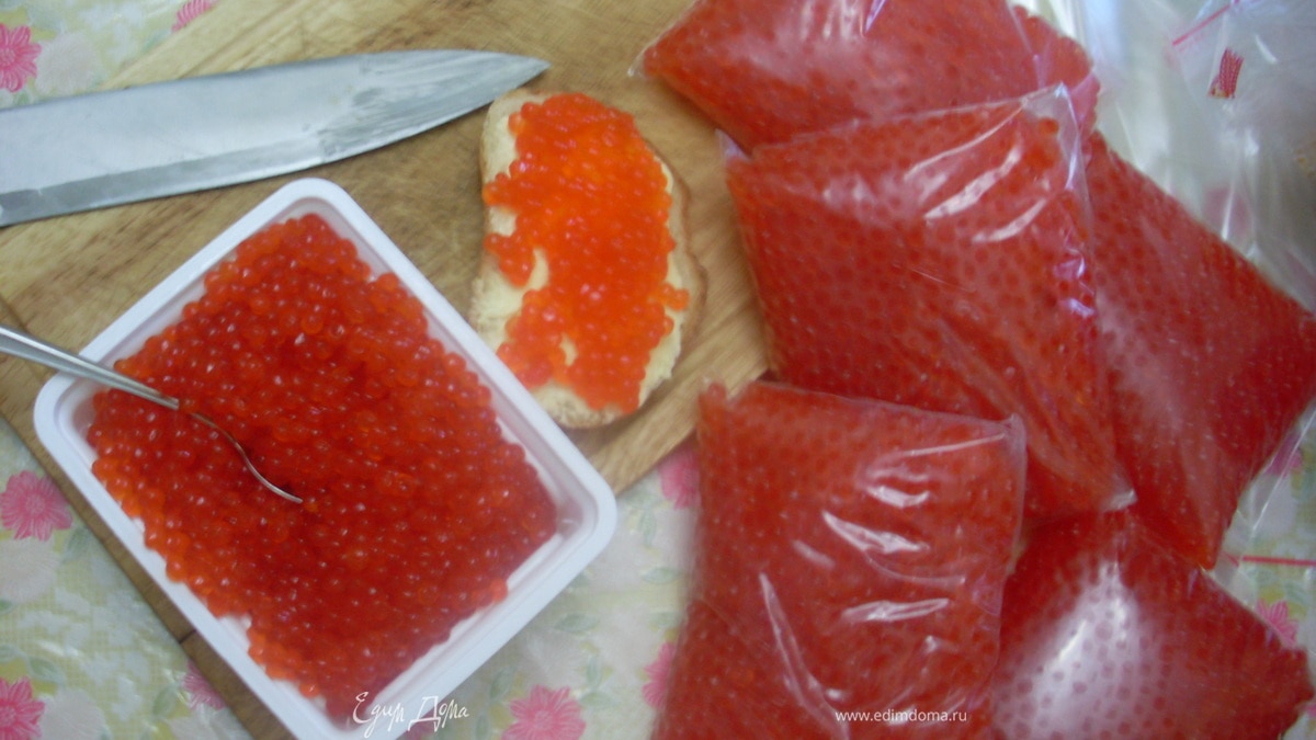 Икра-пятиминутка «Два секрета»