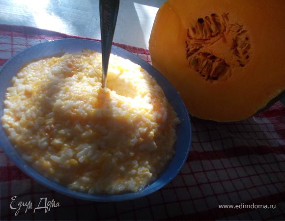 "Солнечная" каша из тыквы с рисом "Солнечная" каша из тыквы с рисом
