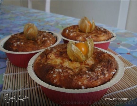 Запеканка творожная на подложке из печенья Запеканка творожная на подложке из печенья