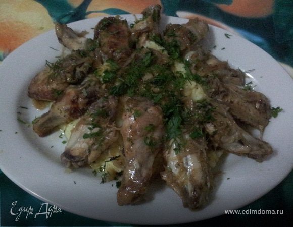 Куриные крылышки в кисло-сладком соусе