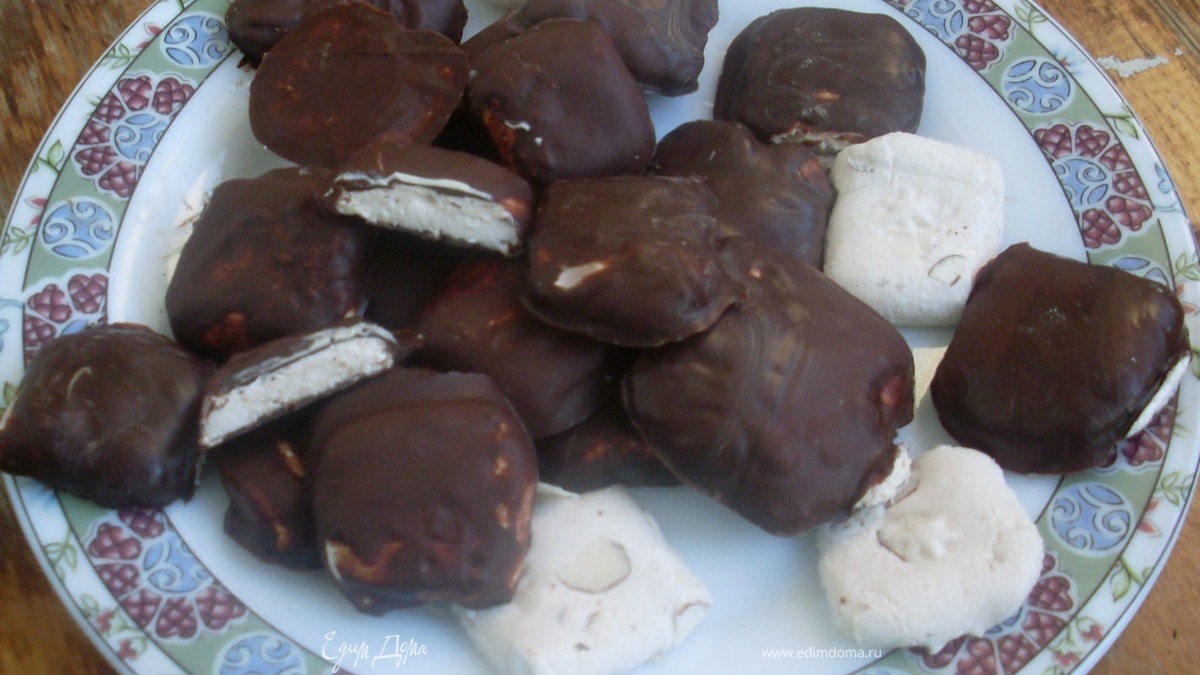 Конфетки "Нуга в шоколаде"