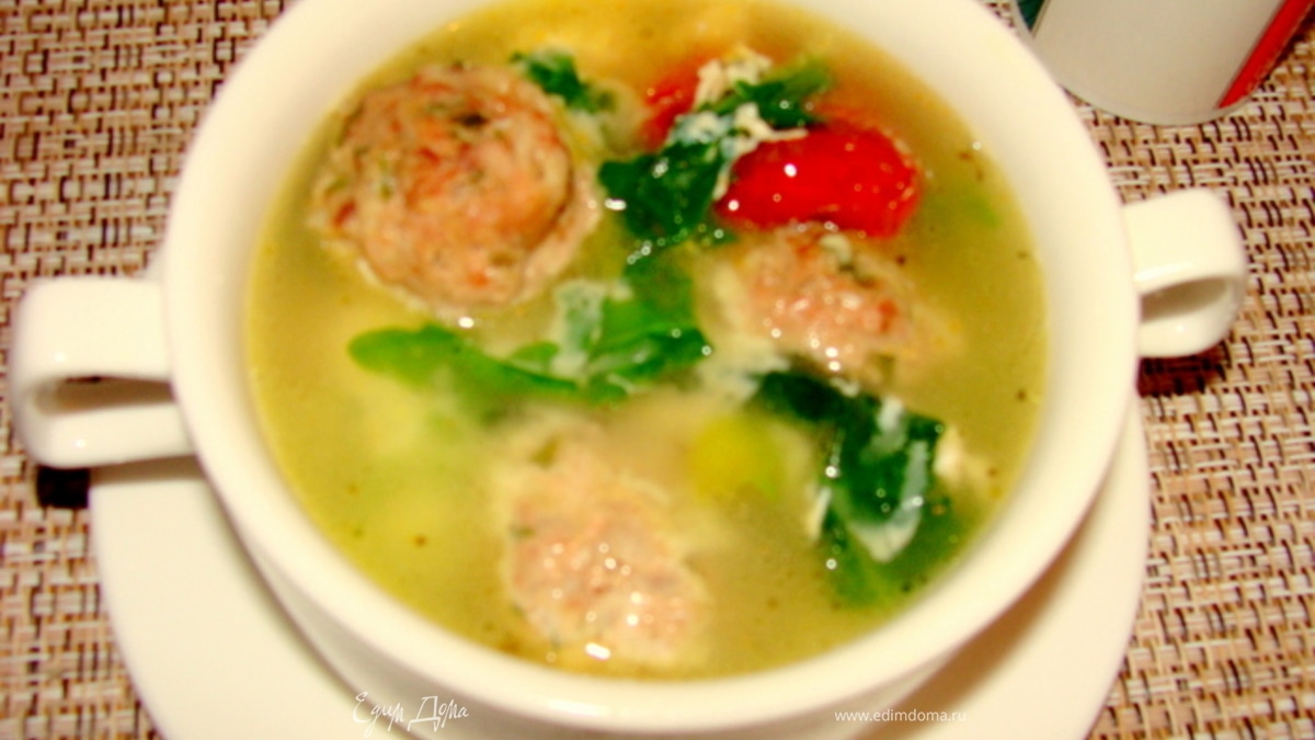 Итальянский свадебный суп