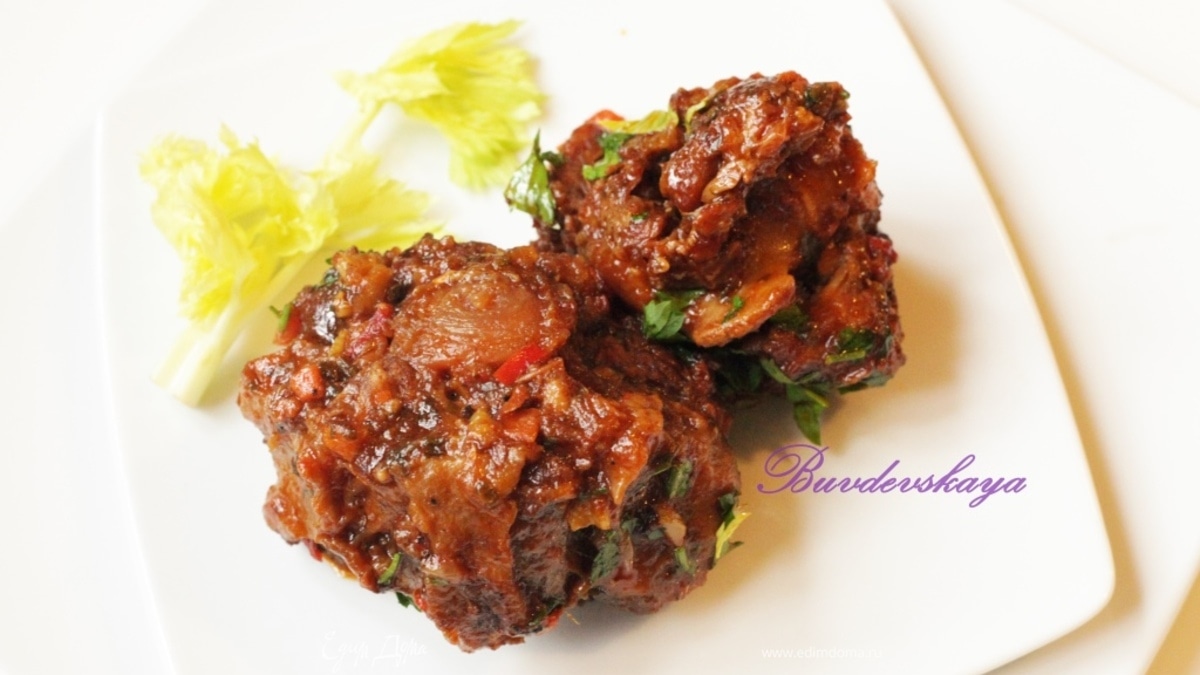 Рагу из бычьих хвостов (Coda alla vaccinara)