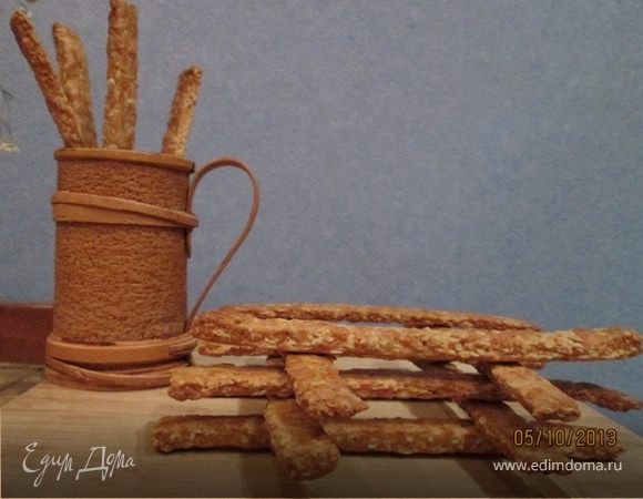 Овсяные палочки с сыром Джюгас
