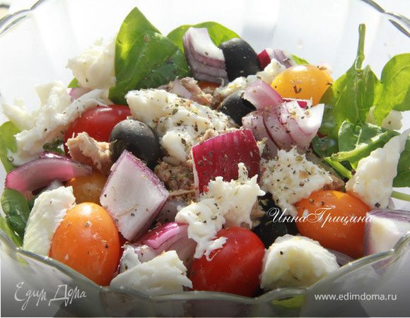 Итальянский салат с красным луком (Insalata di cipolle rosse)  