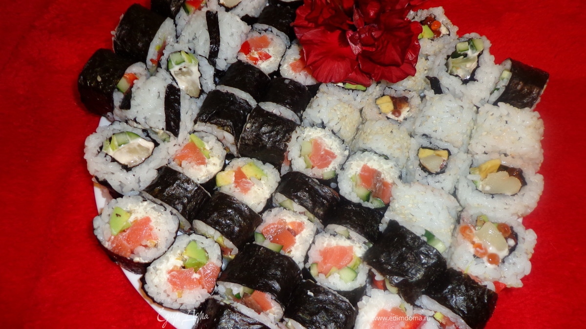 Суши для романтического вечера