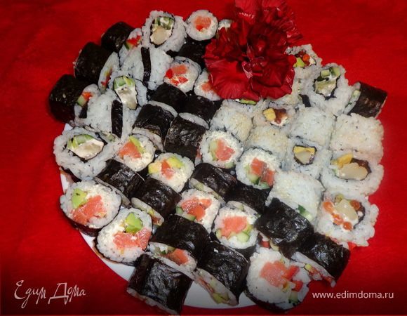Суши для романтического вечера