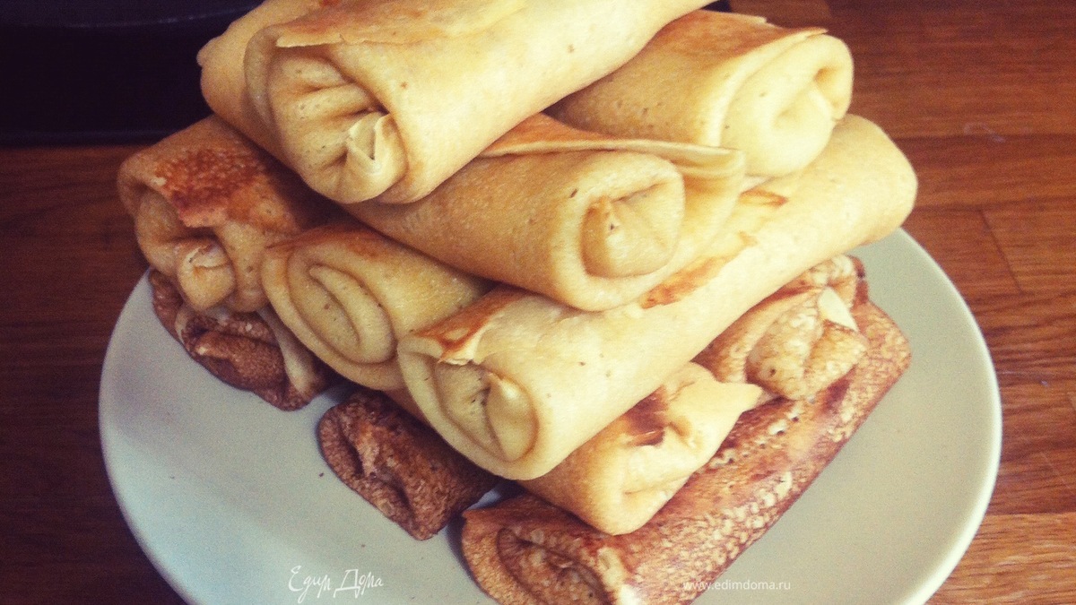 Блинчики с мясом