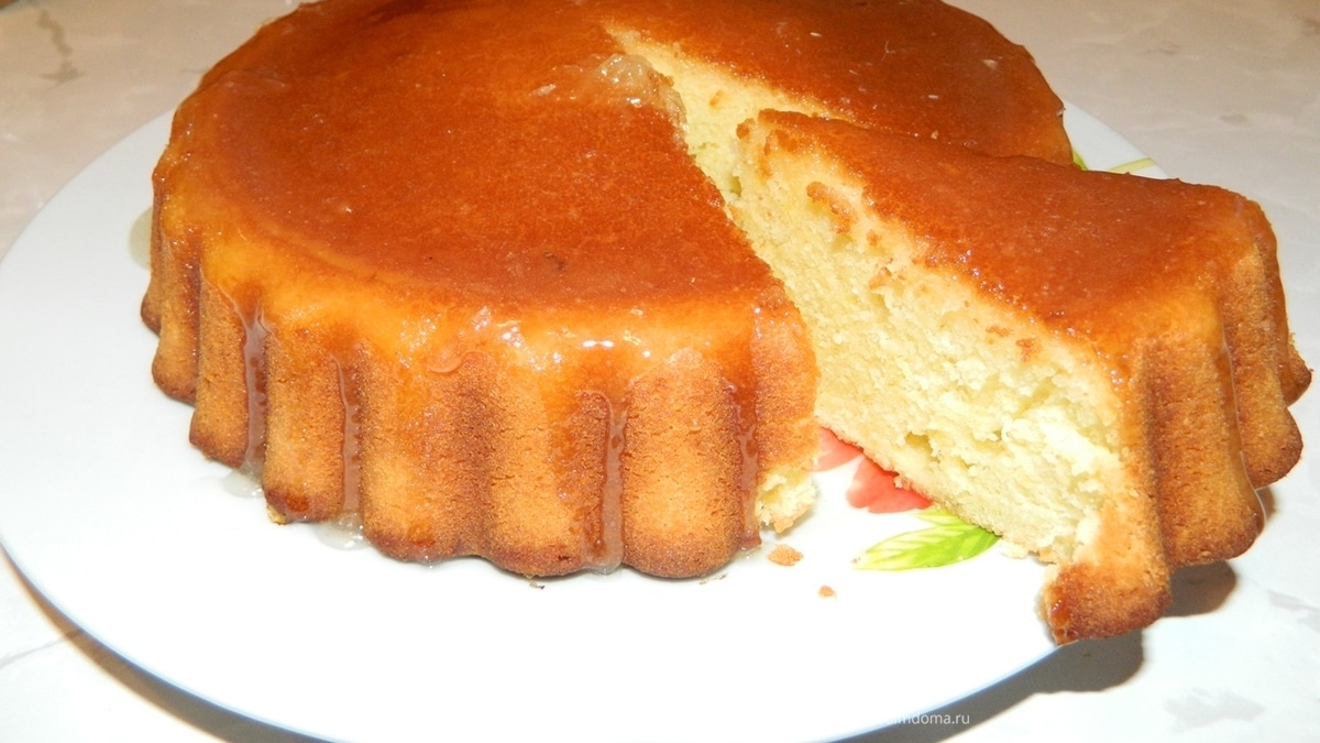 Итальянский лимонный пирог