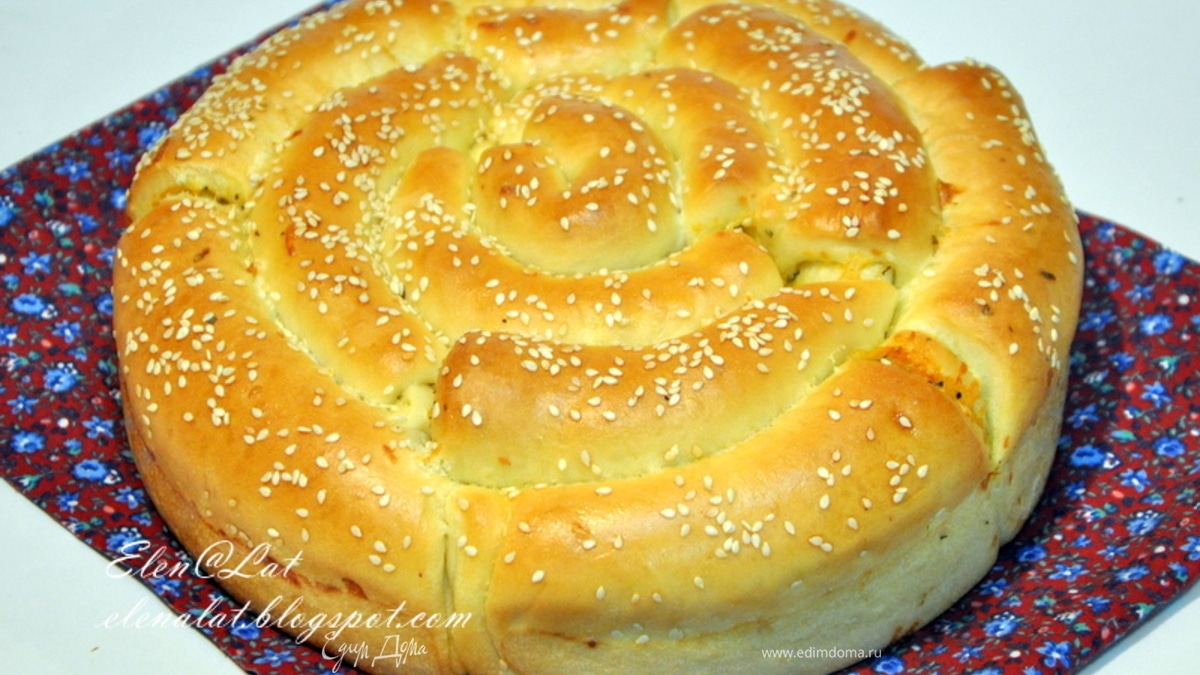 Хлеб с пармезаном и итальянскими травами