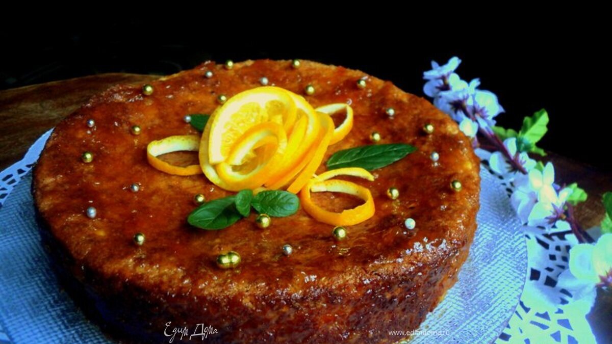 Апельсиновый торт