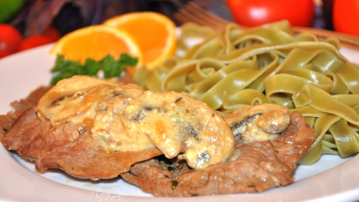 Телятина по-итальянски на конкурс