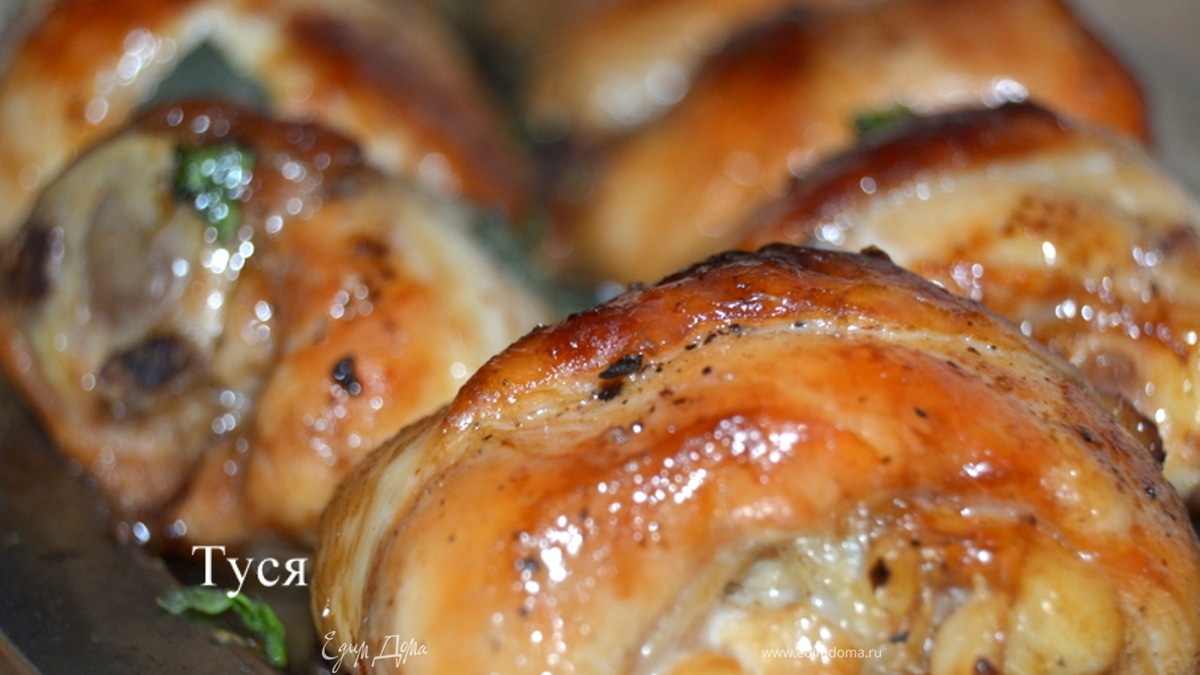 Лаковые куриные шашлычки под вустерским соусом