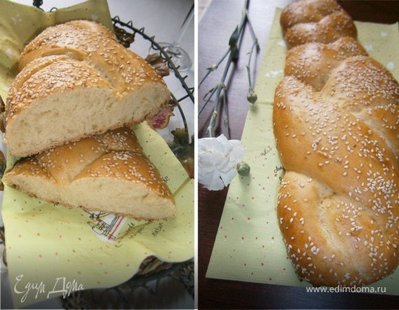 Белый хлеб с медом и имбирем