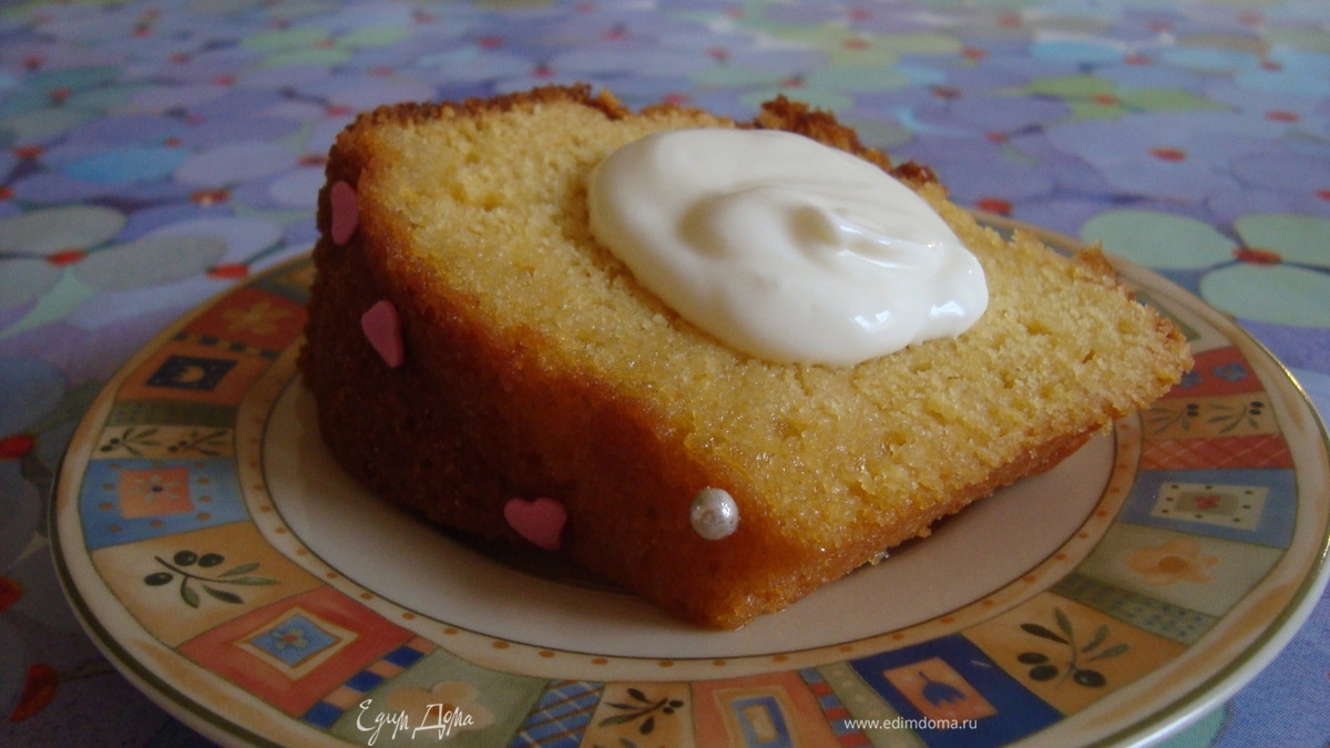 Тыквенный кекс с апельсиновым сиропом