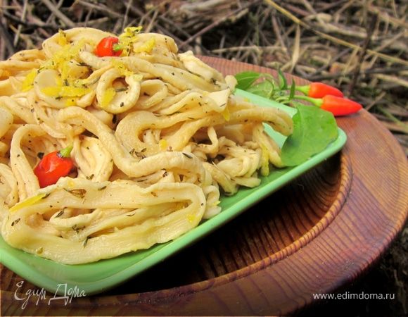 Салат-гарнир из сушеных кабачков по-итальянски (Come la pasta ala Mezzogiorno)