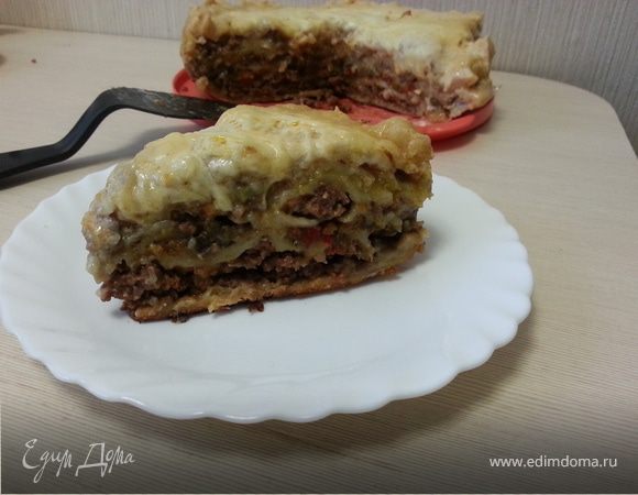 Лазанья "Крестьянская" в мультиварке