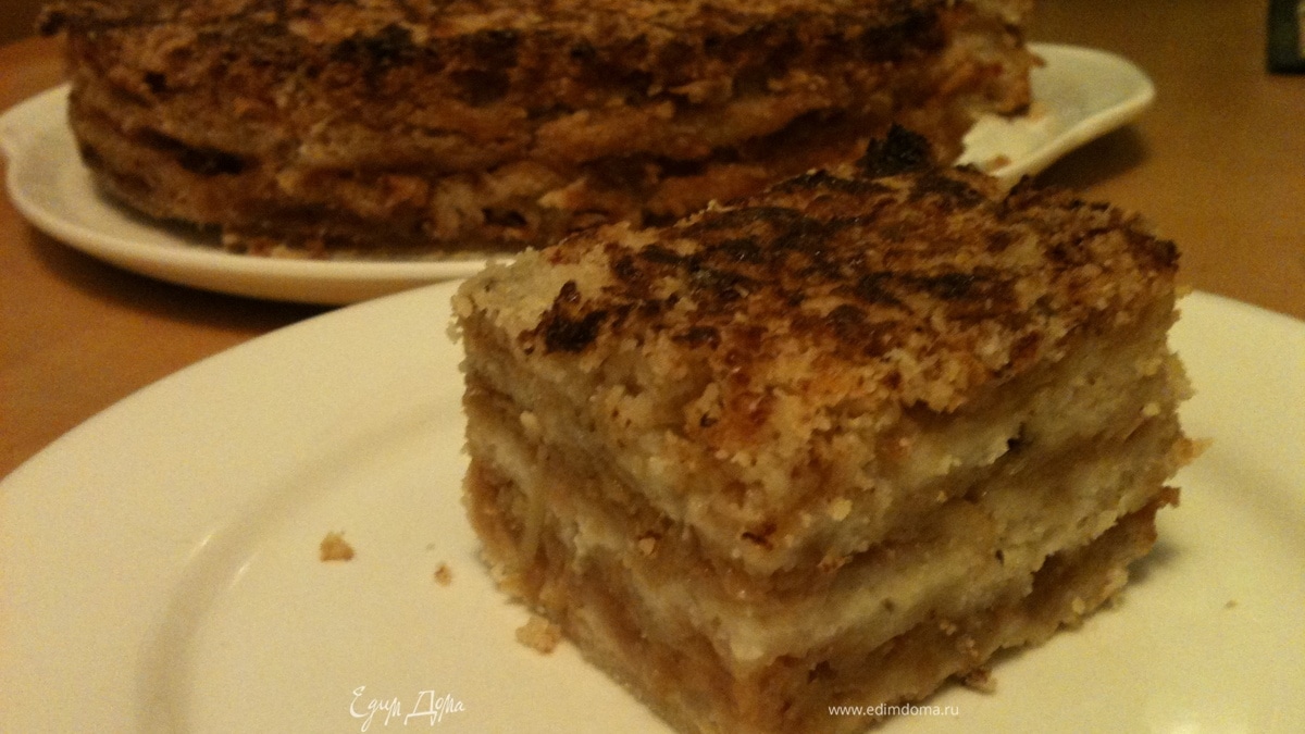 Пирог яблочный насыпной