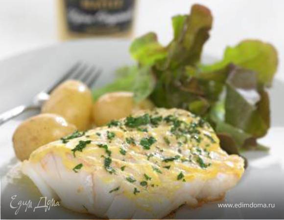 Рыба с дижонской горчицей