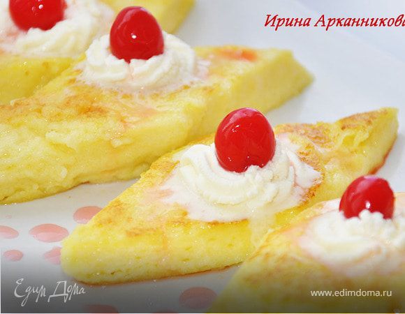 Манные ромбики