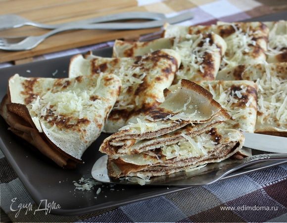 Креспелле с паштетом из фасоли и тунца Креспелле с паштетом из фасоли и тунца