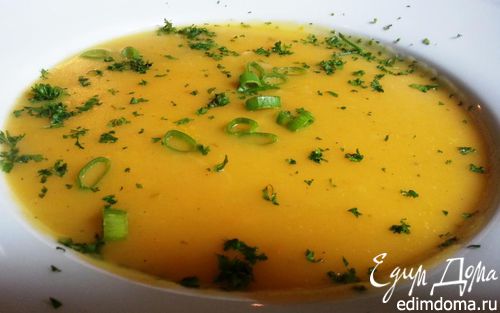 Рецепт Согревающий картофельный суп с луком-пореем и белым вином