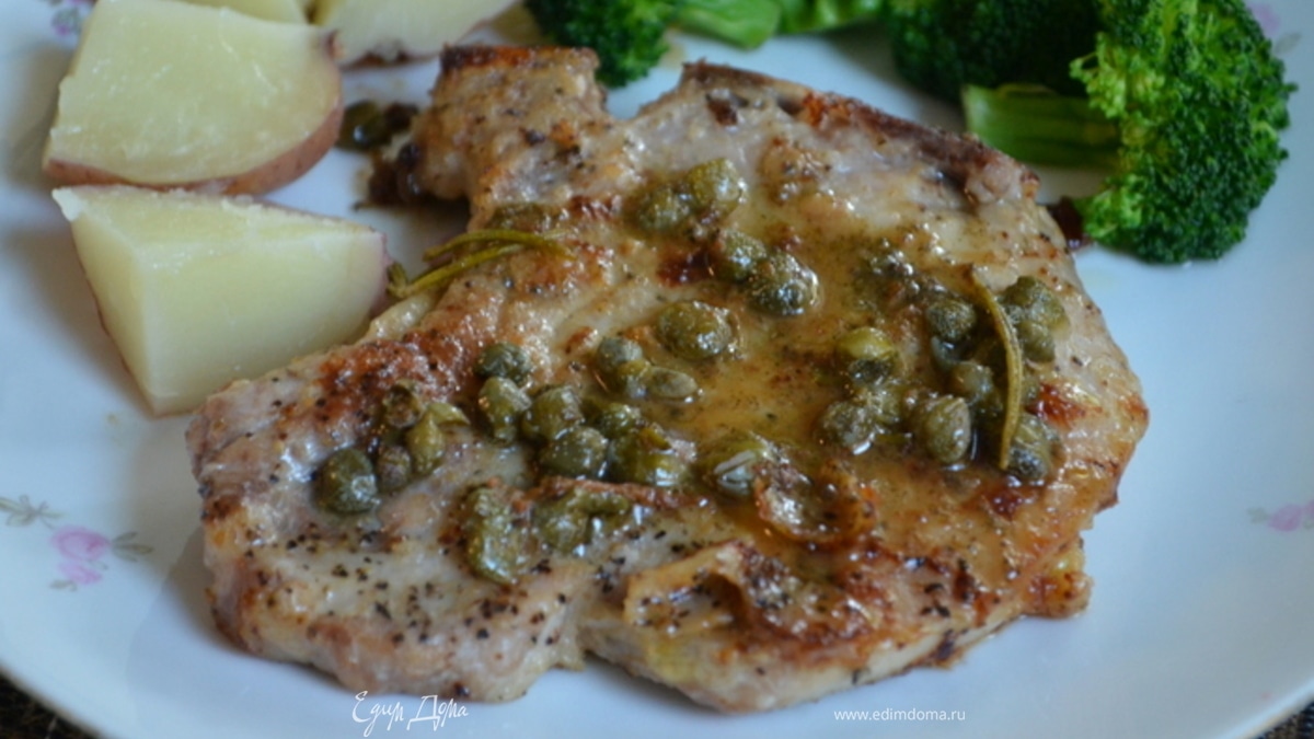 Скалопине из свинины