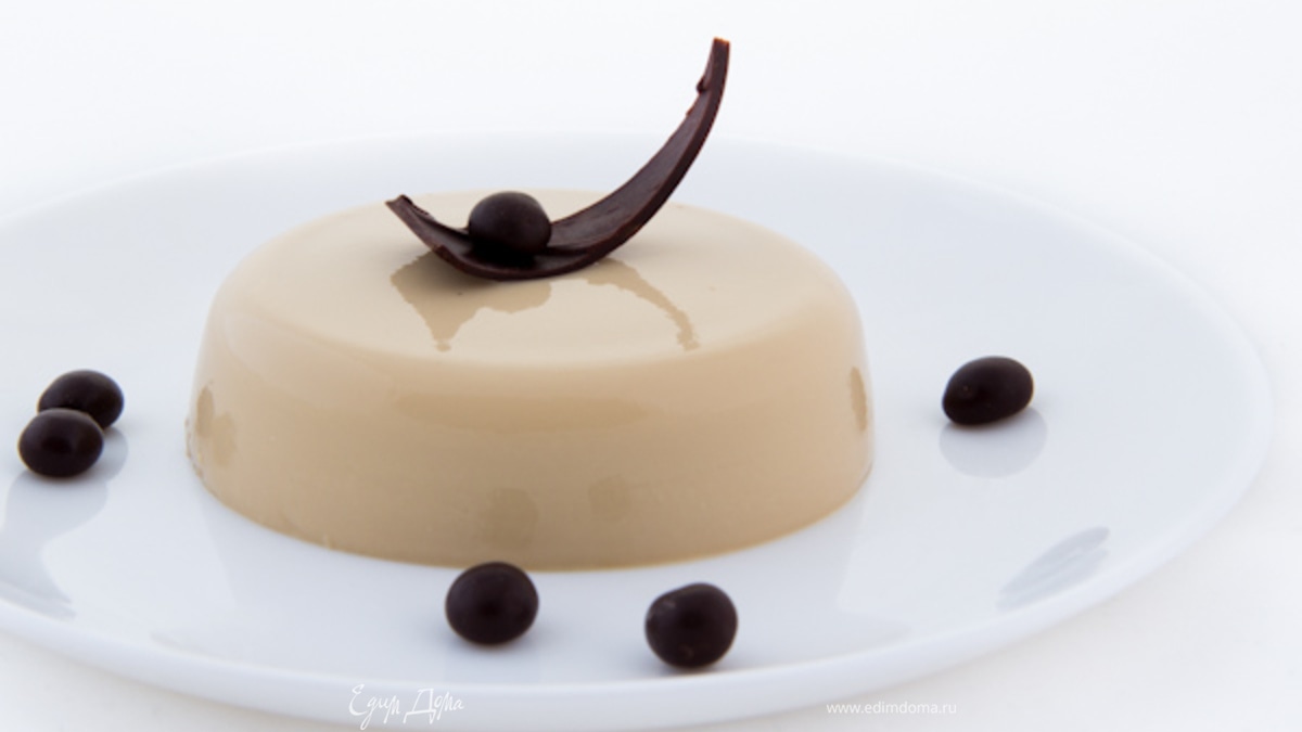 Кофейная панна котта