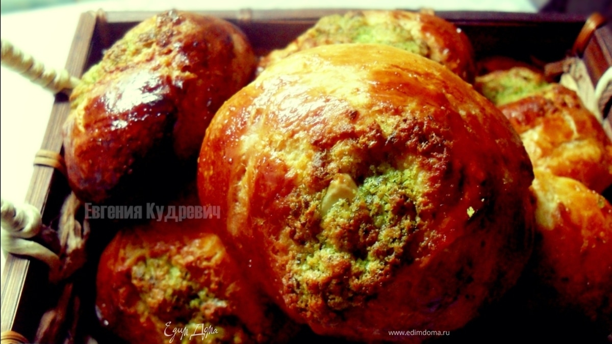 Булочки с чесноком