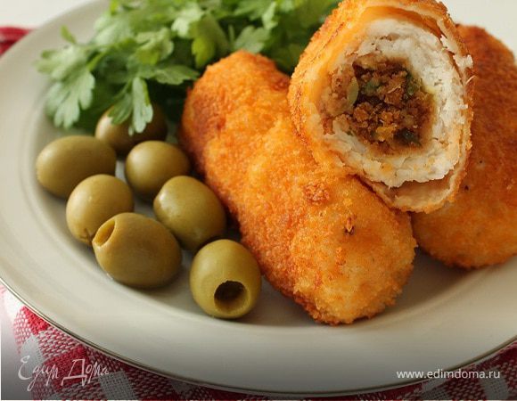 Рыбные рулетики по-сицилийски  (Involtini)