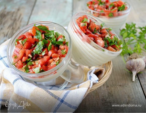 Панна котта из цветной капусты 