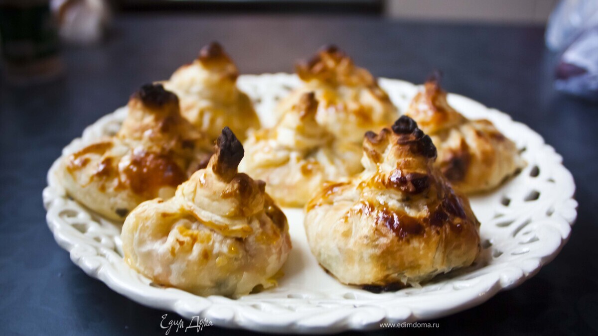 Слоеные мешочки