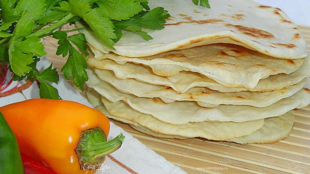 Итальянские лепешки (Piadina)