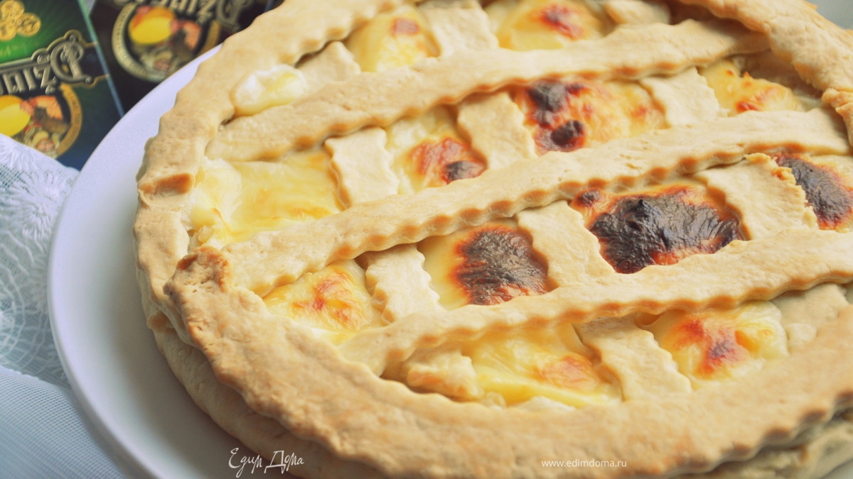 Кростата с сыром Джюгас