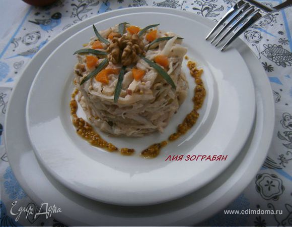 Салат из капусты по-французски Салат из капусты по-французски