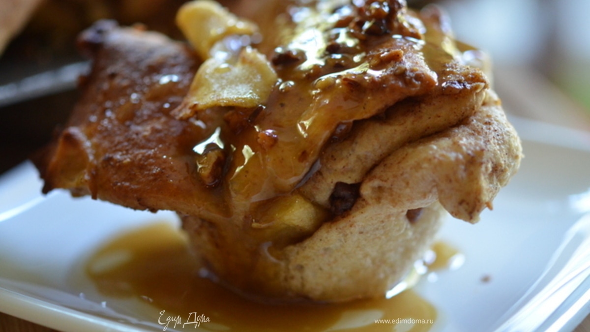 Яблочно-карамельный фантанс