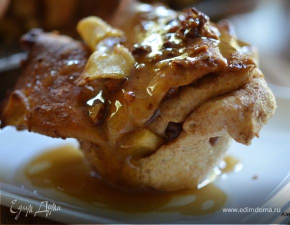 Яблочно-карамельный фантанс