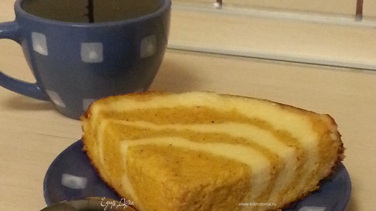 Творожная запеканка с тыквой