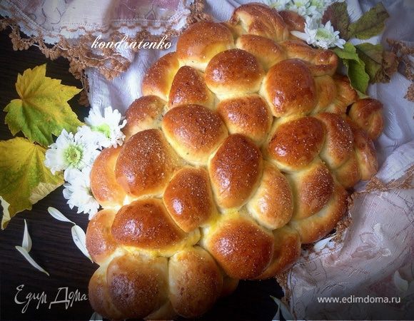 Пирог "Гроздь винограда" с двумя начинками Пирог "Гроздь винограда" с двумя начинками