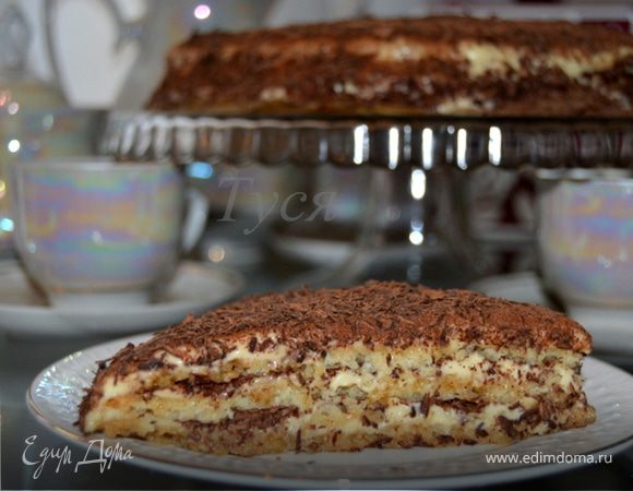 Ледяной миндальный торт-семифреддо (Semifreddo) Ледяной миндальный торт-семифреддо (Semifreddo)