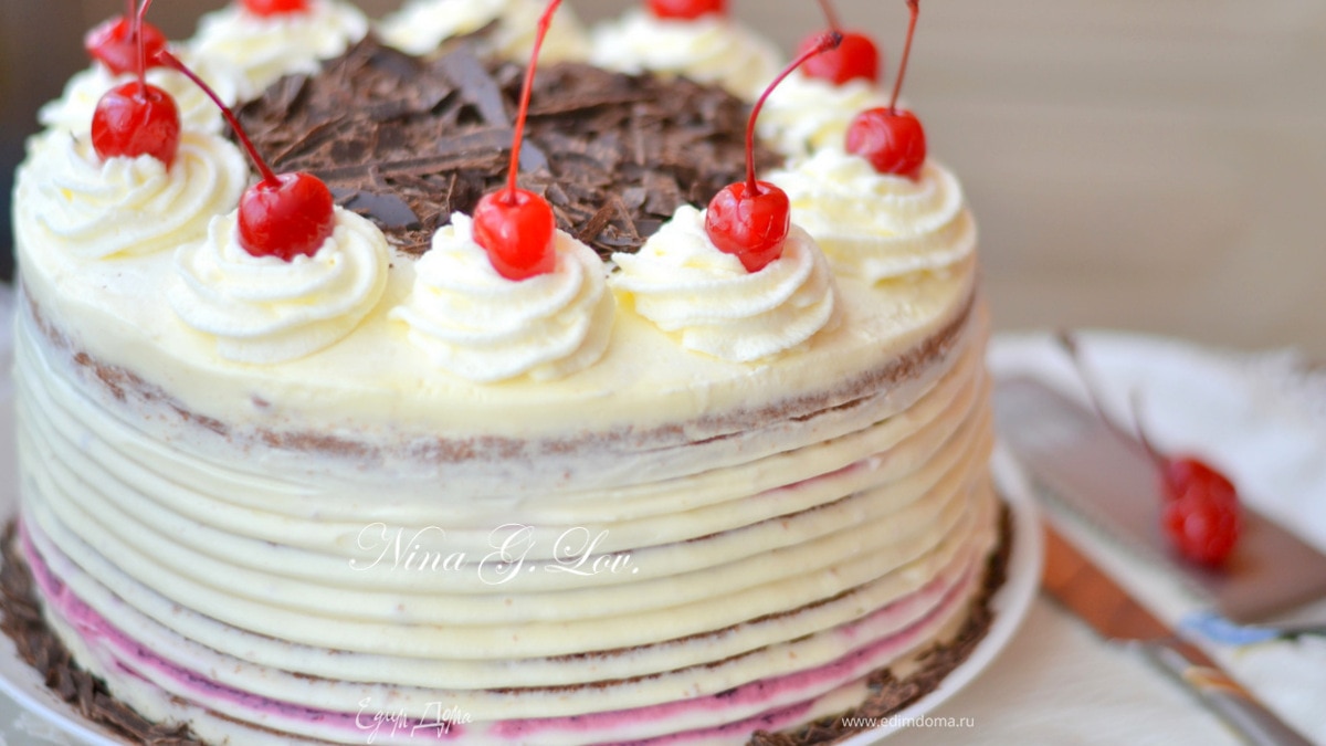 Торт «Черный лес» (Feketeerdő torta)
