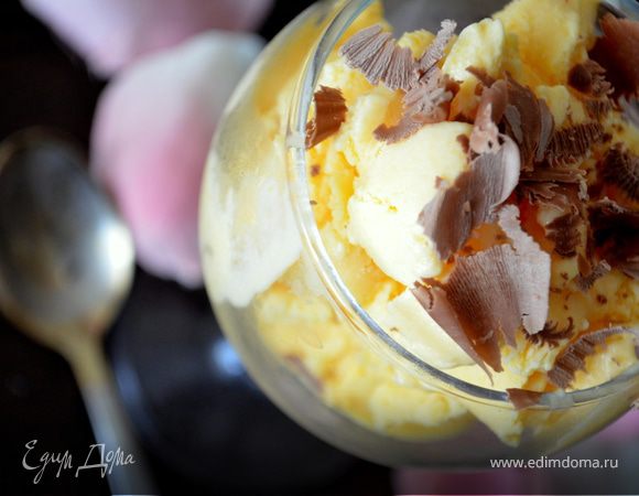 Тыквенное мороженое с кардамоном Тыквенное мороженое с кардамоном