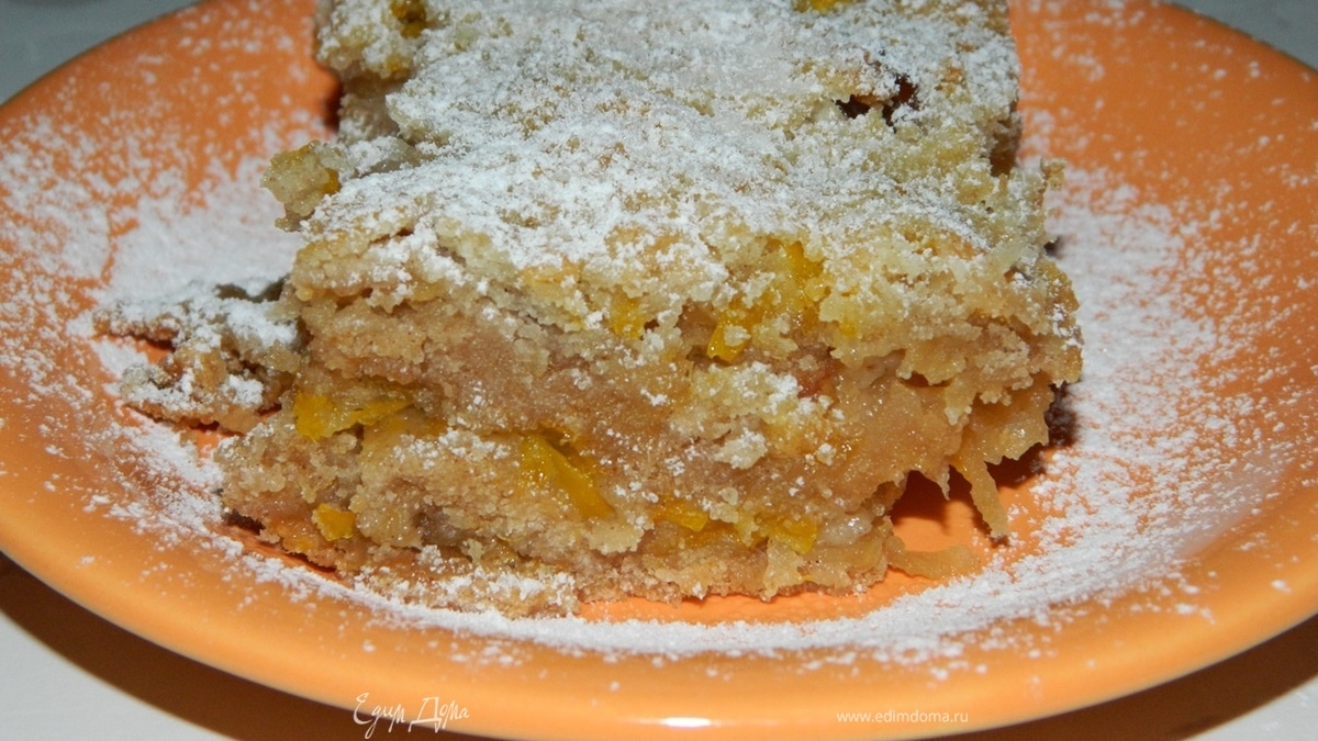 Хрустящий пирог с тыквой