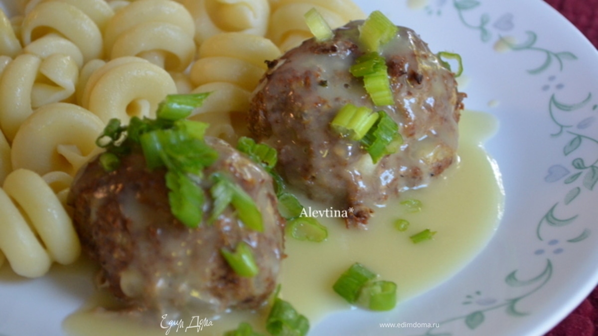 Фрикадельки с яблочным вкусом